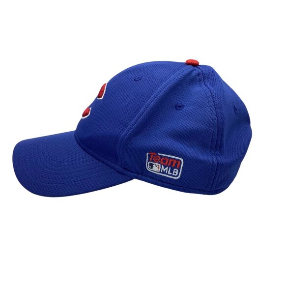 Chicago Cubs Adjustable Blue Baseball Cap By Team MLB Embroidered One Size - Picture 3 of 7
